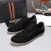 Zegna Men’s Suede Casual Sneakers, Signature Tone‑on‑Tone Stitching #A67753