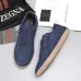 Zegna Men’s Suede Casual Sneakers, Signature Tone‑on‑Tone Stitching #A67754