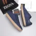 Zegna Men’s Suede Casual Sneakers, Signature Tone‑on‑Tone Stitching #A67754
