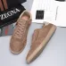 Zegna Men’s Suede Casual Sneakers, Signature Tone‑on‑Tone Stitching #A67755