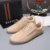 Zegna Men’s Suede Casual Sneakers, Signature Tone‑on‑Tone Stitching #A67756