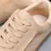 Zegna Men’s Suede Casual Sneakers, Signature Tone‑on‑Tone Stitching #A67756