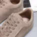 Zegna Men’s Suede Casual Sneakers, Signature Tone‑on‑Tone Stitching #A67757