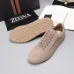 Zegna Men’s Suede Casual Sneakers, Signature Tone‑on‑Tone Stitching #A67757