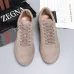 Zegna Men’s Suede Casual Sneakers, Signature Tone‑on‑Tone Stitching #A67757