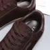 Zegna Men’s Suede Casual Sneakers, Signature Tone‑on‑Tone Stitching #A67758