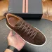 Zegna Men’s Triple Stitch Low‑Top Sneakers, Leather & Suede Upper #A67773