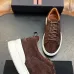 Zegna Men’s Triple Stitch Low‑Top Sneakers, Leather & Suede Upper #A67773