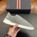 Zegna Men’s Triple Stitch Low‑Top Sneakers, Leather & Suede Upper #A67776