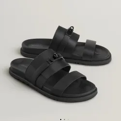 Prada for Men's Slippers Black #B66811