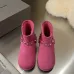 Balenciaga 2025 Winter Shearling Lined Snow Boots Buckle  Stud Details with Multi Color Options for Edgy Luxury Style #B57752