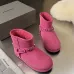 Balenciaga 2025 Winter Shearling Lined Snow Boots Buckle  Stud Details with Multi Color Options for Edgy Luxury Style #B57752
