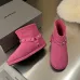 Balenciaga 2025 Winter Shearling Lined Snow Boots Buckle  Stud Details with Multi Color Options for Edgy Luxury Style #B57752