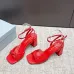 Prada Shoes for Women's Prada Sandals Heel height:7cm #B65292