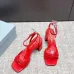Prada Shoes for Women's Prada Sandals Heel height:7cm #B65292