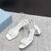Prada Shoes for Women's Prada Sandals Heel height:7cm #B65293