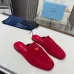 Prada Shoes for Women's Prada Slippers Brown/Black/Red #B47705