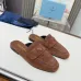 Prada Shoes for Women's Prada Slippers Brown/Black/Red #B47705