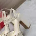 2023SS Valentino Shoes The latest metal rivets wedge high platform sandals #999934067