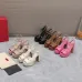 2023SS Valentino Shoes The latest metal rivets wedge high platform sandals #999934067