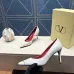 Valentino V‑Logo Pointed‑Toe Patent Leather Pumps 8cm Heel #A68634