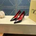 Valentino V‑Logo Pointed‑Toe Patent Leather Pumps 8cm Heel #A68635