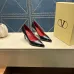 Valentino V‑Logo Pointed‑Toe Patent Leather Pumps 8cm Heel #A68635