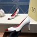 Valentino V‑Logo Pointed‑Toe Patent Leather Pumps 8cm Heel #A68637