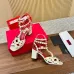 Valentino Shoes for Women heel height：6.5cm #B64744