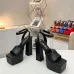 Versace shoes for Women's Sandals Medusa Aevitas Satin Platform RTW #B48852