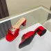 Versace shoes for Women's Versace Slippers heel height:3.5cm #B64784