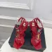 YSL Shoes for Women's Stunning YSL Yellow Patent Leather Strappy High - Heel Sandals Heel height:10.5cm #B54140