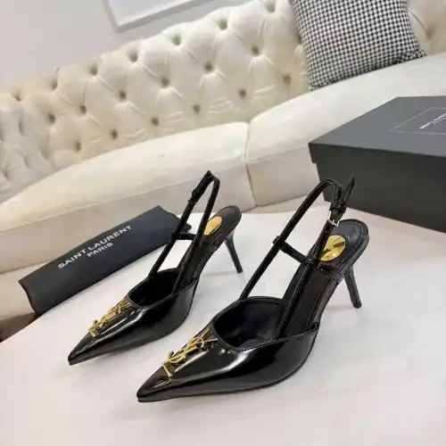 YSL Shoes for Women's YSL High Heel Shoes heel height：8cm #B64853