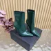 YSL Cassandre Side‑Zip Square‑Toe Ankle Boots 10.5cm Heel #A68624