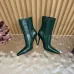YSL Cassandre Side‑Zip Square‑Toe Ankle Boots 10.5cm Heel #A68624