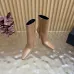 YSL Cassandre Side‑Zip Square‑Toe Ankle Boots 10.5cm Heel #A68626