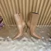 YSL Cassandre Side‑Zip Square‑Toe Ankle Boots 10.5cm Heel #A68626