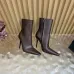 YSL Cassandre Side‑Zip Square‑Toe Ankle Boots 10.5cm Heel #A68627