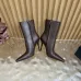 YSL Cassandre Side‑Zip Square‑Toe Ankle Boots 10.5cm Heel #A68627