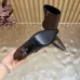 YSL Cassandre Side‑Zip Square‑Toe Ankle Boots 10.5cm Heel #A68627