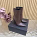 YSL Cassandre Side‑Zip Square‑Toe Ankle Boots 10.5cm Heel #A68627