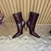 YSL Cassandre Side‑Zip Square‑Toe Ankle Boots 10.5cm Heel #A68629