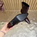YSL Cassandre Side‑Zip Square‑Toe Ankle Boots 10.5cm Heel #A68629
