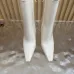 YSL Cassandre Side‑Zip Square‑Toe Ankle Boots 10.5cm Heel #A68630