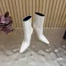 YSL Cassandre Side‑Zip Square‑Toe Ankle Boots 10.5cm Heel #A68630