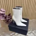 YSL Cassandre Side‑Zip Square‑Toe Ankle Boots 10.5cm Heel #A68630