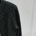 Balmain 2025 Women's Wool Sweater with Gold Buttons Sparkle Yarn  Crew Neck for Elegant Style #B54797