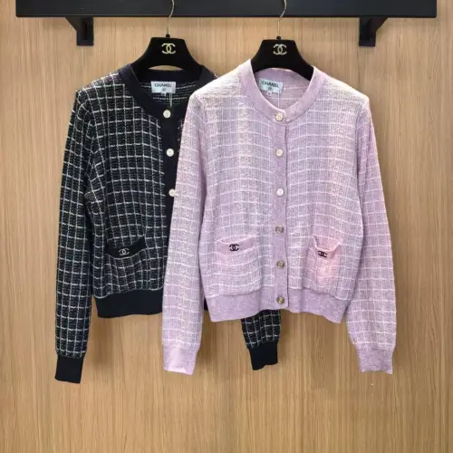 CHANEL Cardigan Knit Sweater #A68503