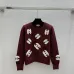 Chanel Women's Crewneck Sweaters  3D CC Logo Embroidery in Multi-Color Options for Luxury Fashion Enthusiasts #B57738