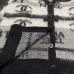 Chanel Women's V-Neck Mohair Knit Cardigan with All-Over Logo Pattern #B54528